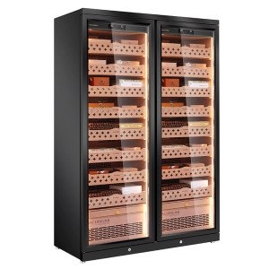 CD1200 Double Door Stainless Steel Series - Humidor/Humidor (Price includes shipping)