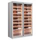CD1200 Double Door Stainless Steel Series - Humidor/Humidor (Price includes shipping)