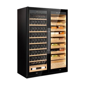 SD800 Double Door Wood Finish Series- Wine Cellar/Humidor (Price includes shipping)