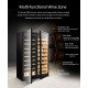 SD800 Double Door Wood Finish Series- Wine Cellar/Humidor (Price includes shipping)
