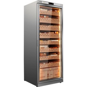 CT48A Large Capacity Stainless Steel Humidor  (Price includes shipping)