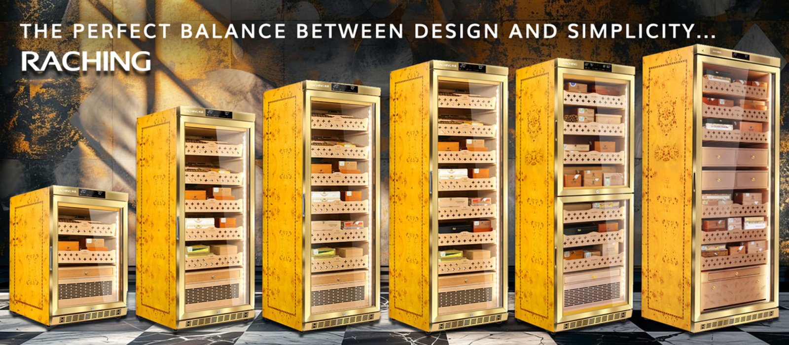 HUMIDORS RACHING MON OR