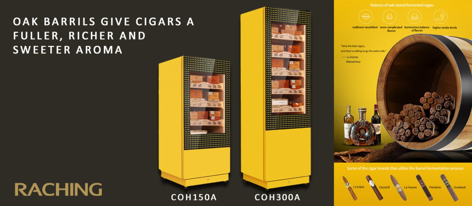 HUMIDORS RACHING COH-3